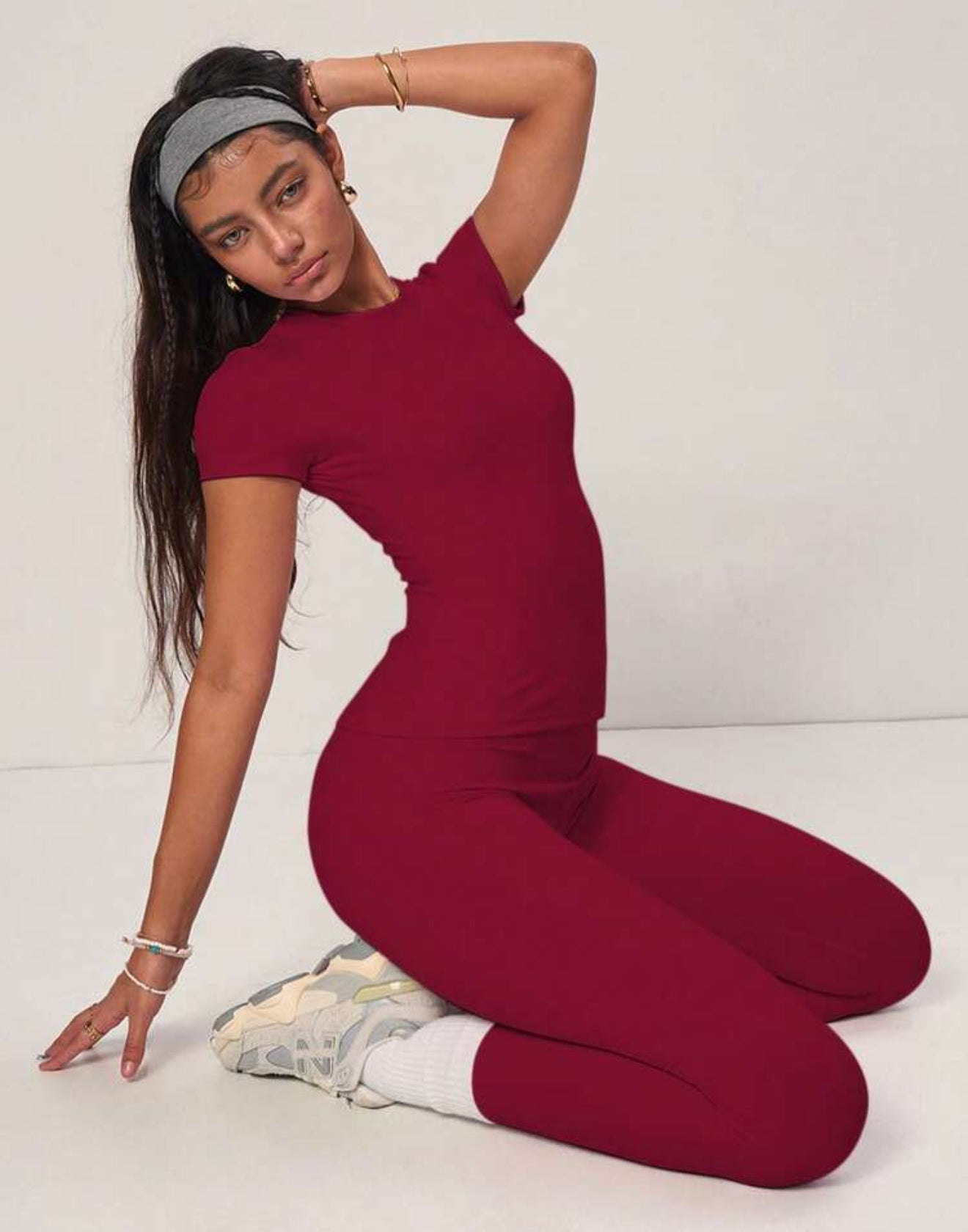 Ensemble gainant rouge