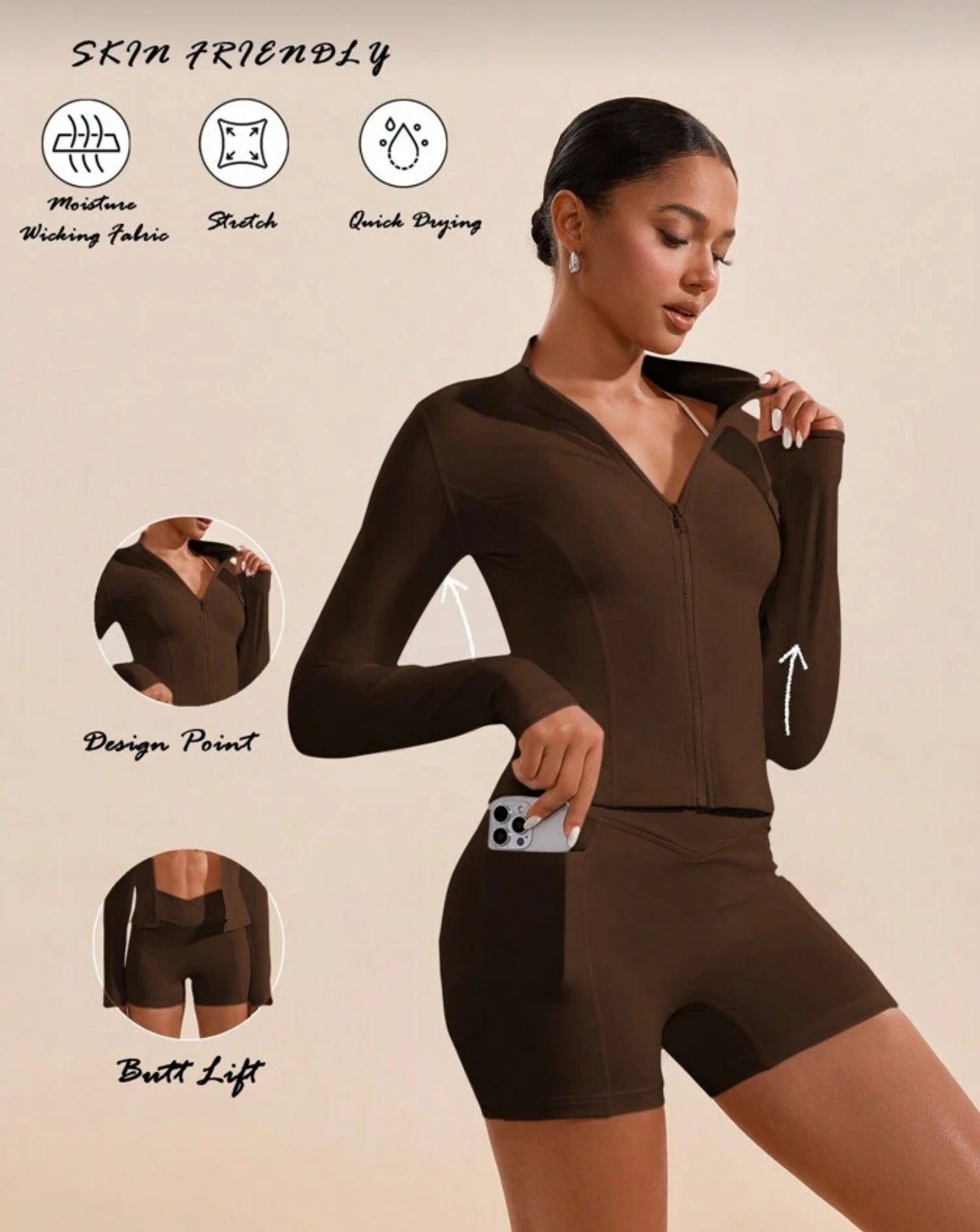 VARSITIE ensemble de sport longue manches