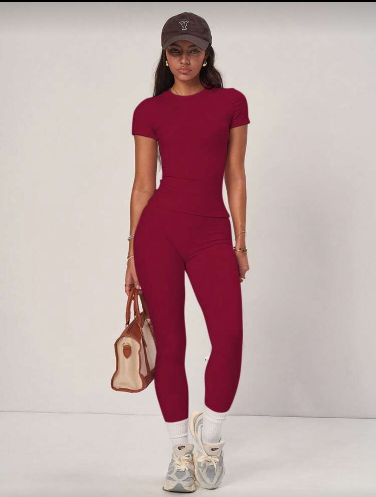 Ensemble gainant rouge