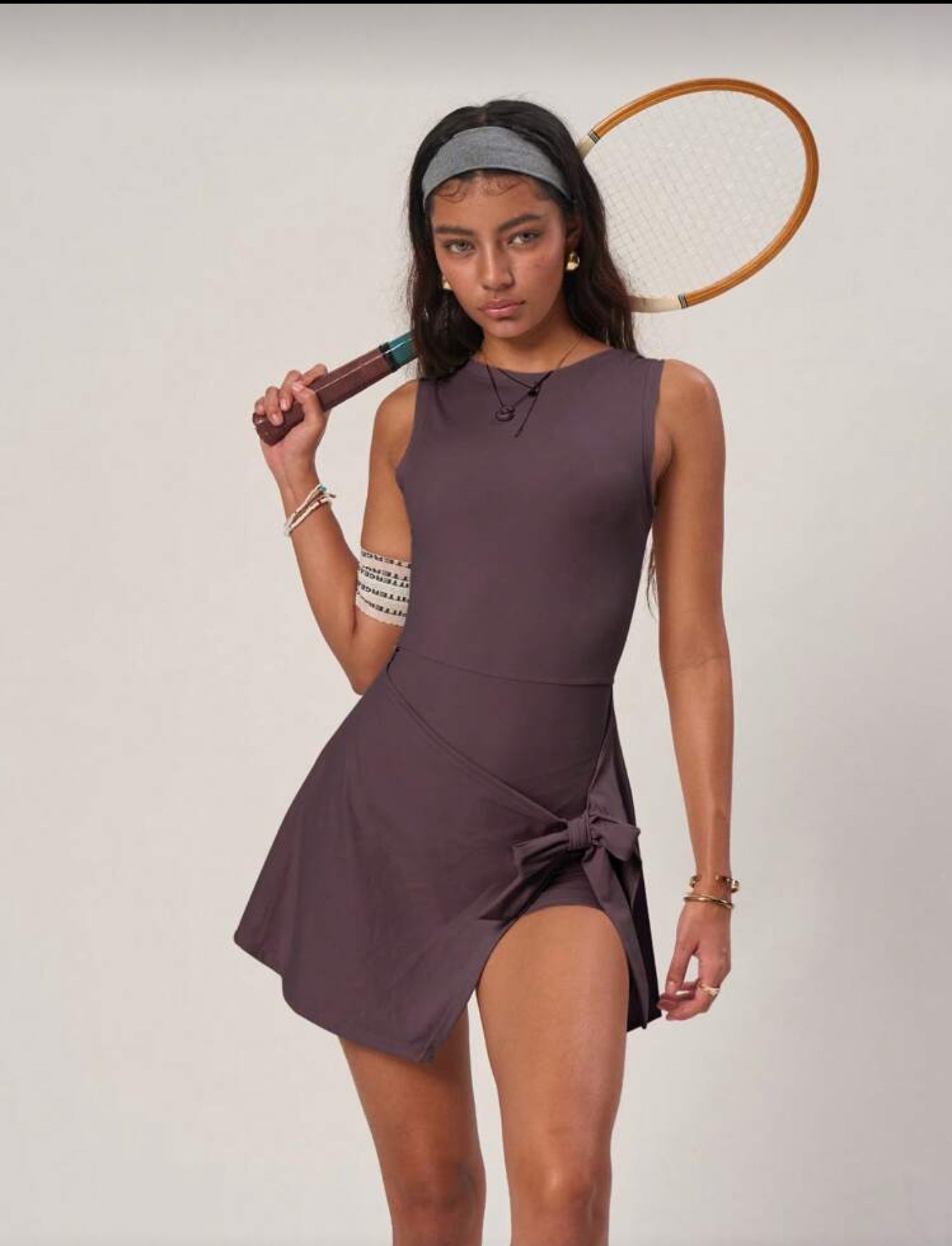 Robe sans couture avec short intégré