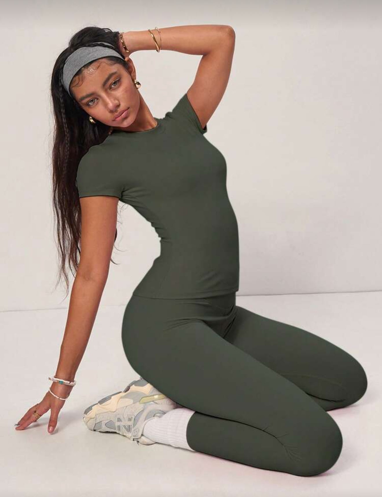 Pinktip ensemble gainant vert