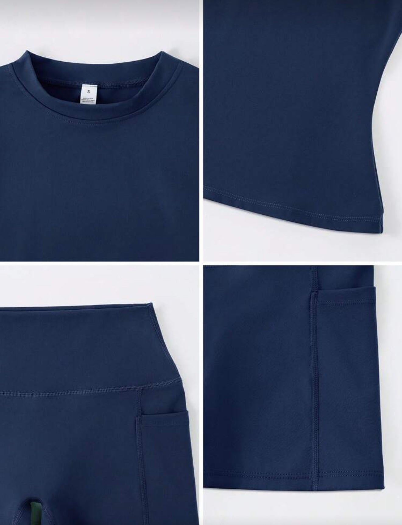Ensemble de sport gainant short
