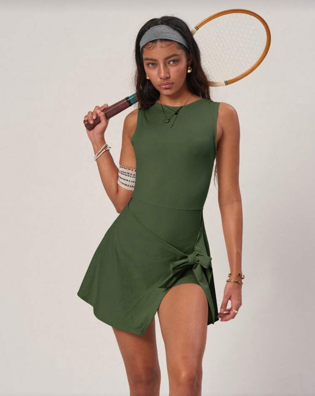 Robe sans couture avec short intégré