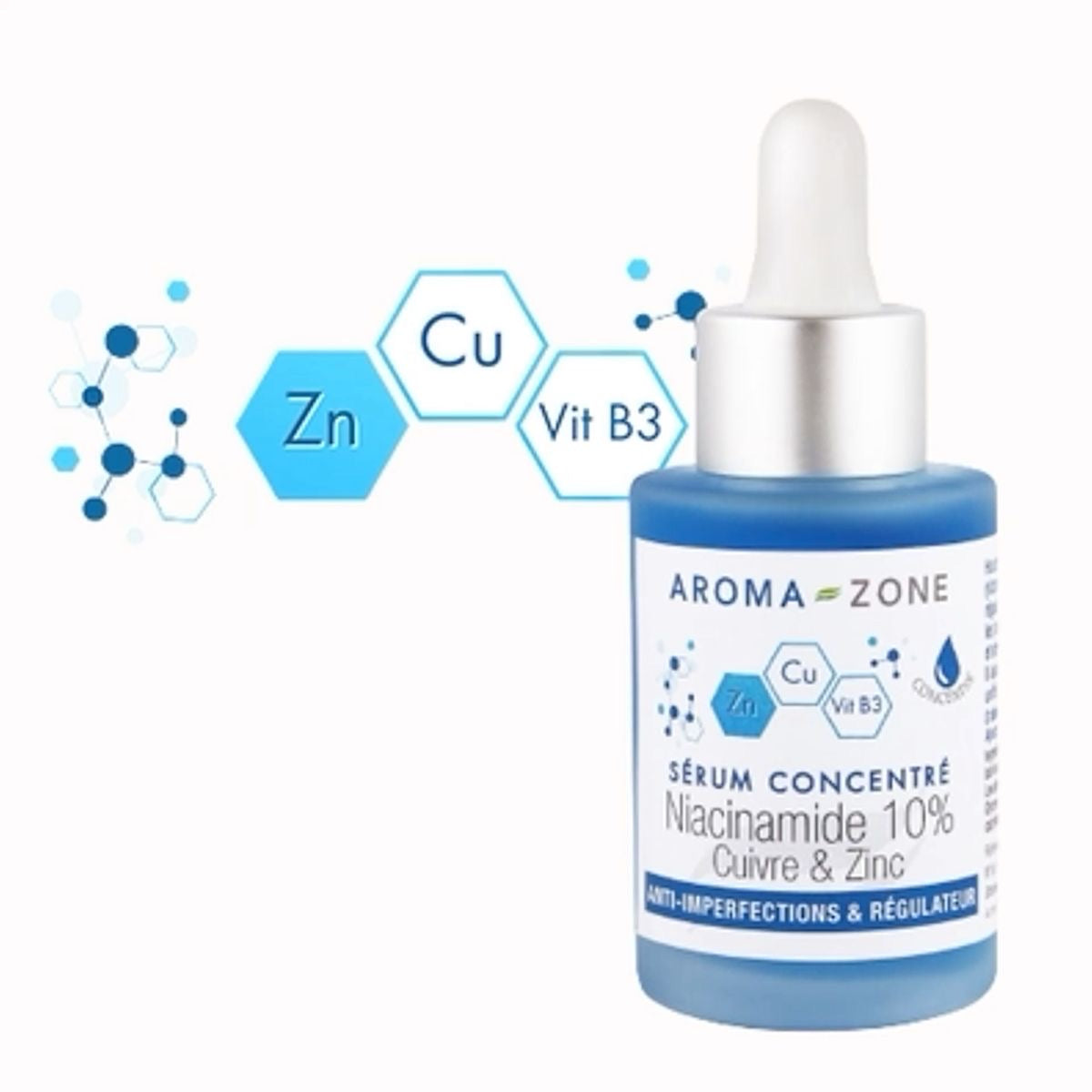 Serum Niacinamide 10% cuivre&zinc