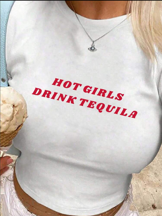 Top court "Hot Girl Drinking Tequila"