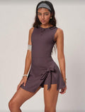 Robe sans couture avec short intégré