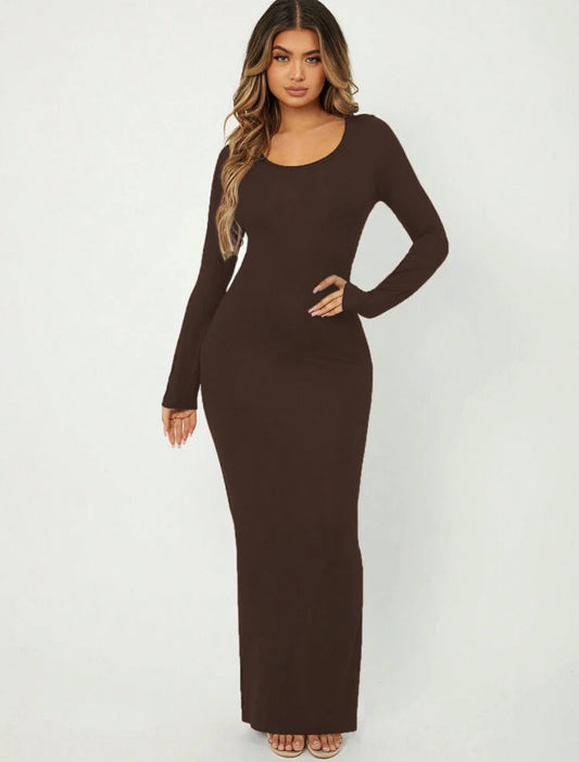 Robe Moulante unicolore