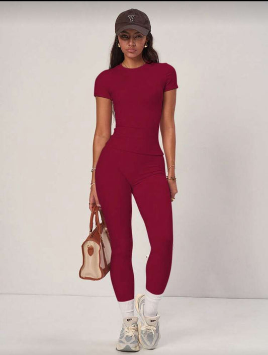 Ensemble gainant rouge