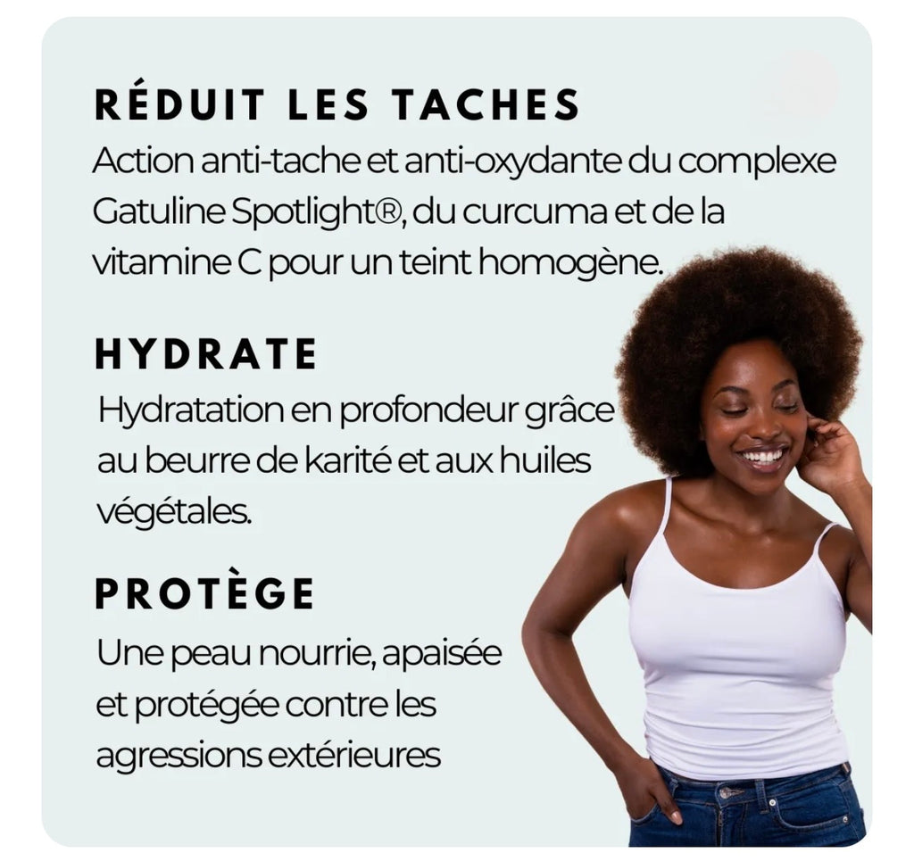 Lait éclaircissant anti-taches