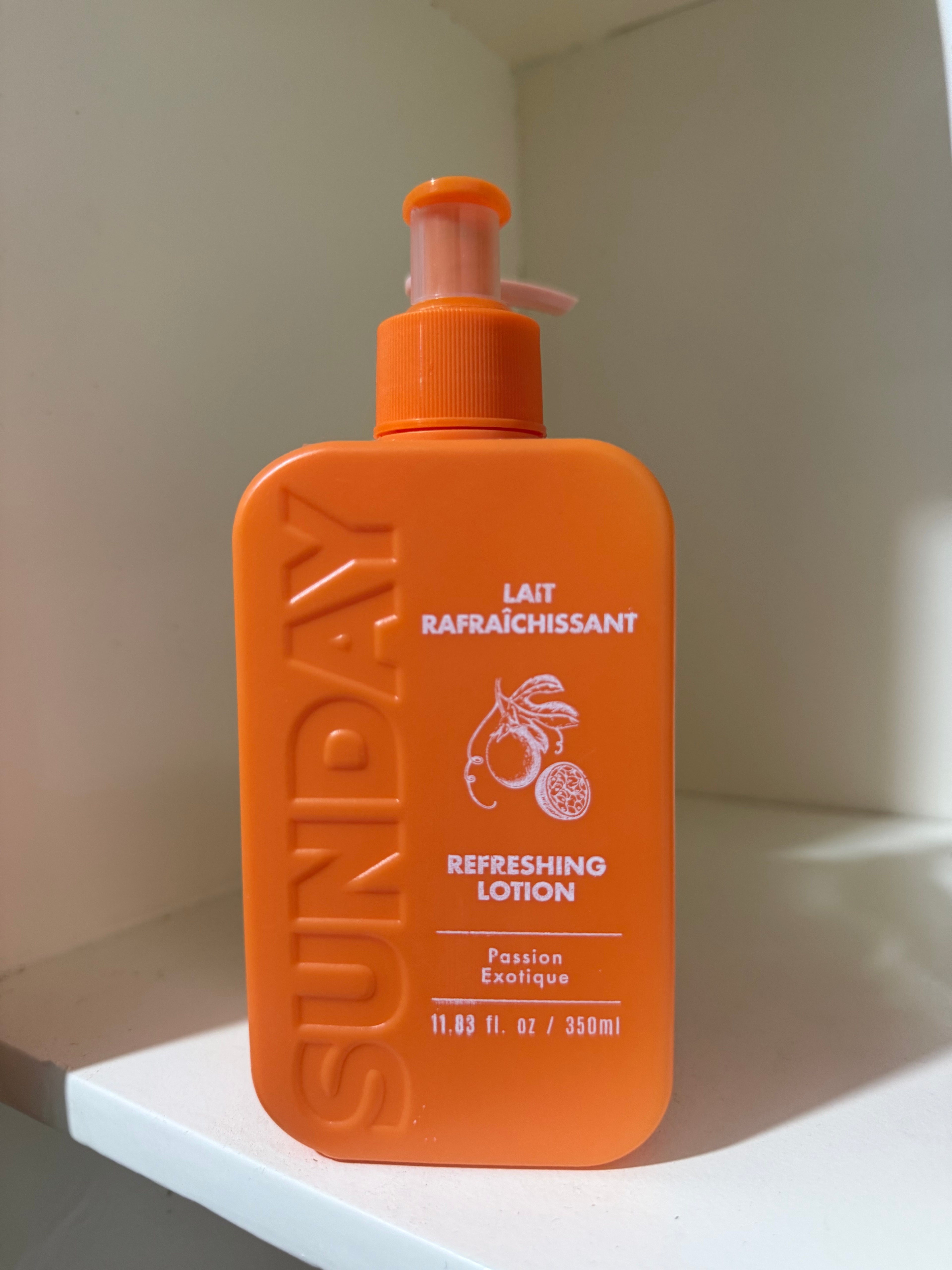 Sunday lait de corps