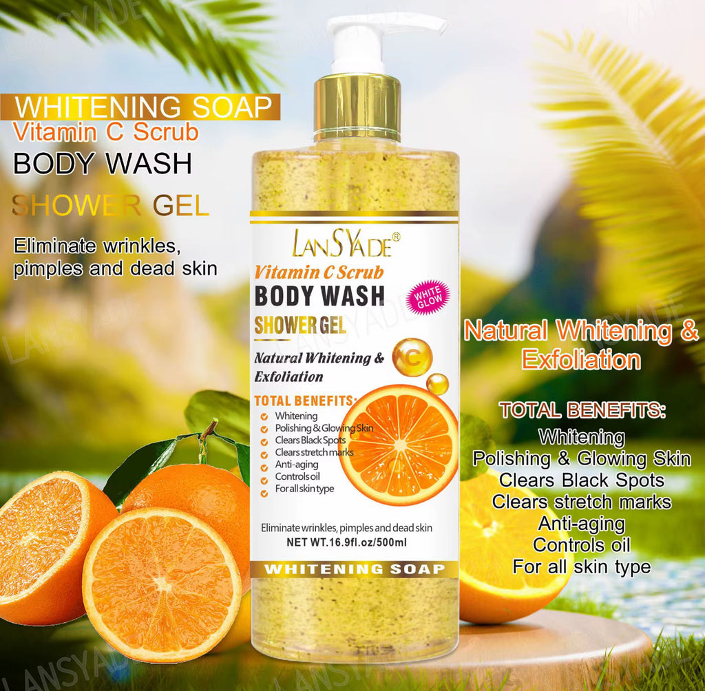 Gel douche éclaircissant (tout types de peaux) 500ml