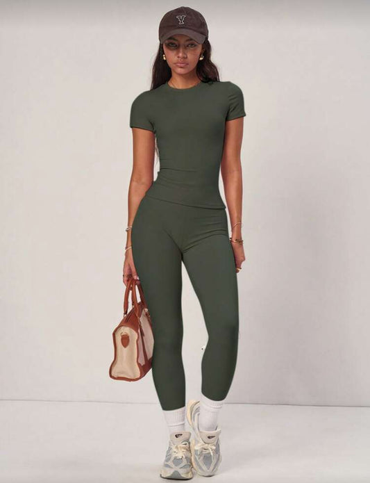 Pinktip ensemble gainant vert