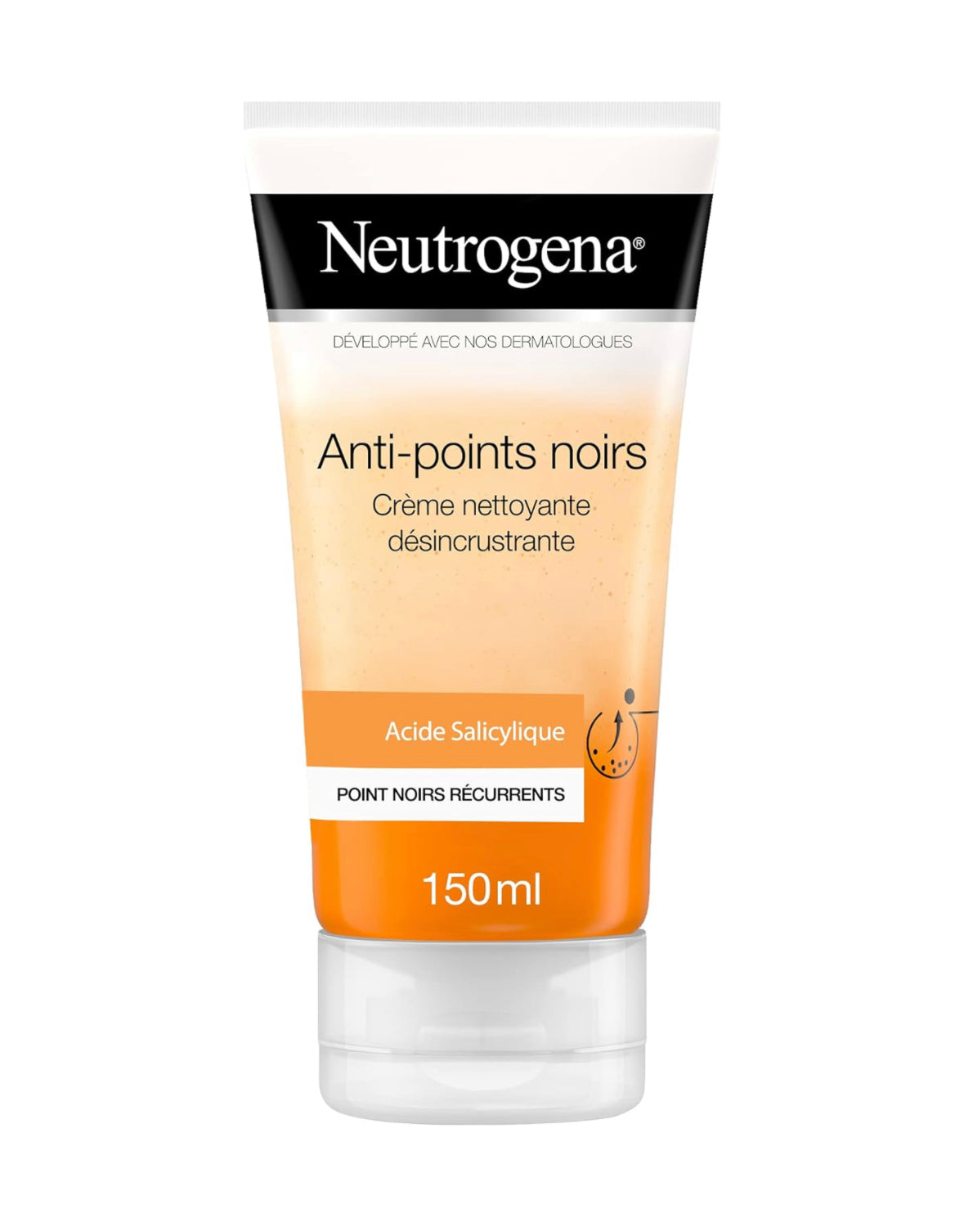 Neutrogena Visibly Clear Crème Désincrustante Points Noirs Tube 150 ml